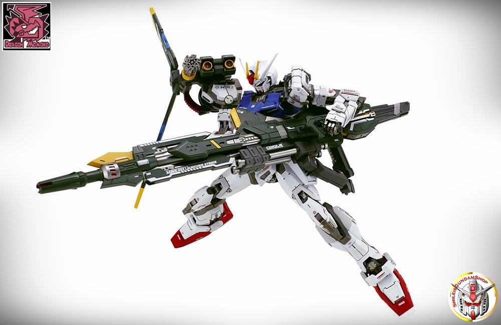 [PO]MG 1/100 Launcher Strike Ver. RM [โมจีนMomoko]กล่องไม่สกรีน