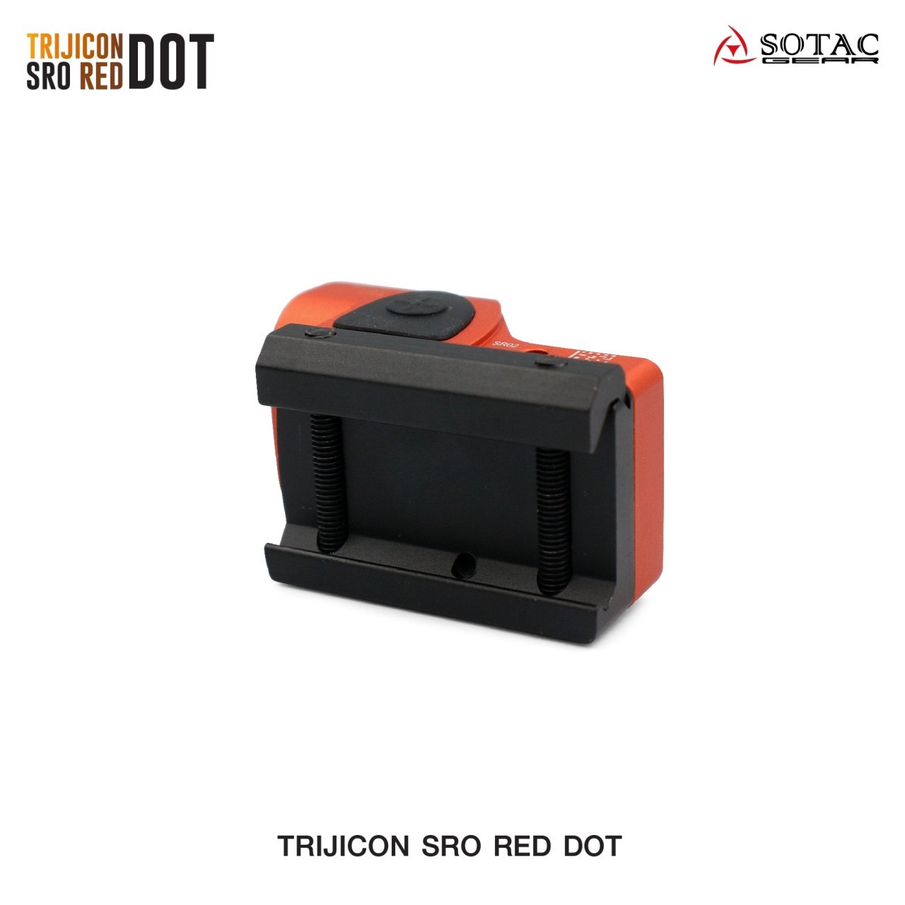 (clap)สินค้ามีสีเข้ามาเพิ่มค่ะ (fire)Trijicon SRO Red Dot ผลิตจากวัสดุ Aluminum ทำผิว hard anodized ขนาด 2.5 MOA Dot Red dot สีแดง คมชัด รูปร่างขนาดเล็ก Low Profile มาพร้อมขาจับ mount แบบ 20 มม. และ Glock mount ( บีบีกัน ) ปรับระดับความสว่างง่าย +/- ด้านข