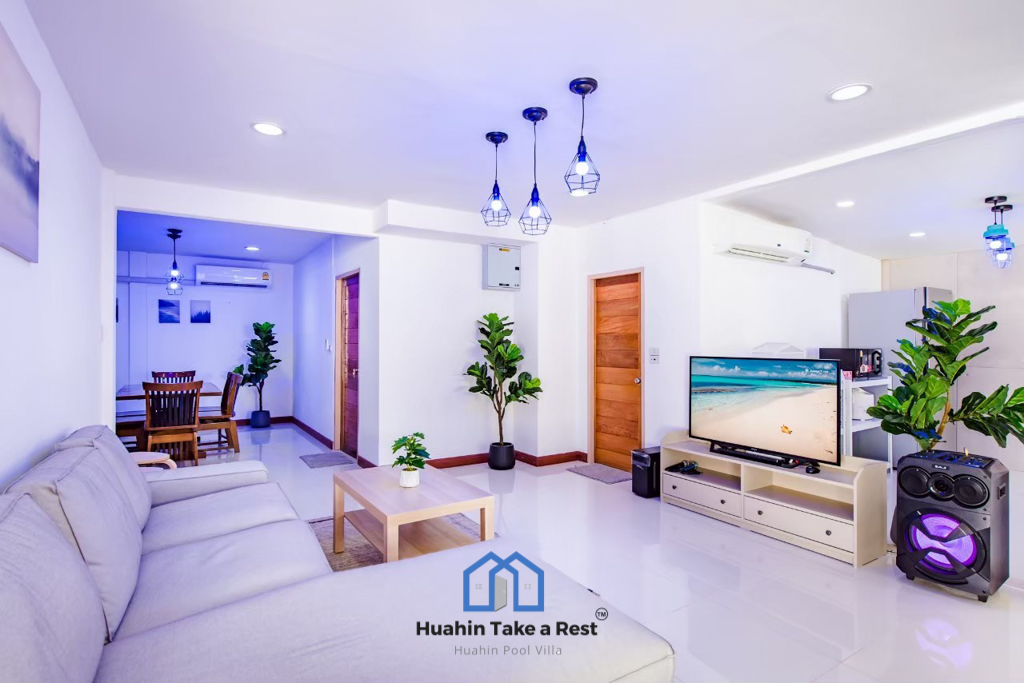 HR15041 บ้านพักหัวหิน บ้าน Miami Beach Villa