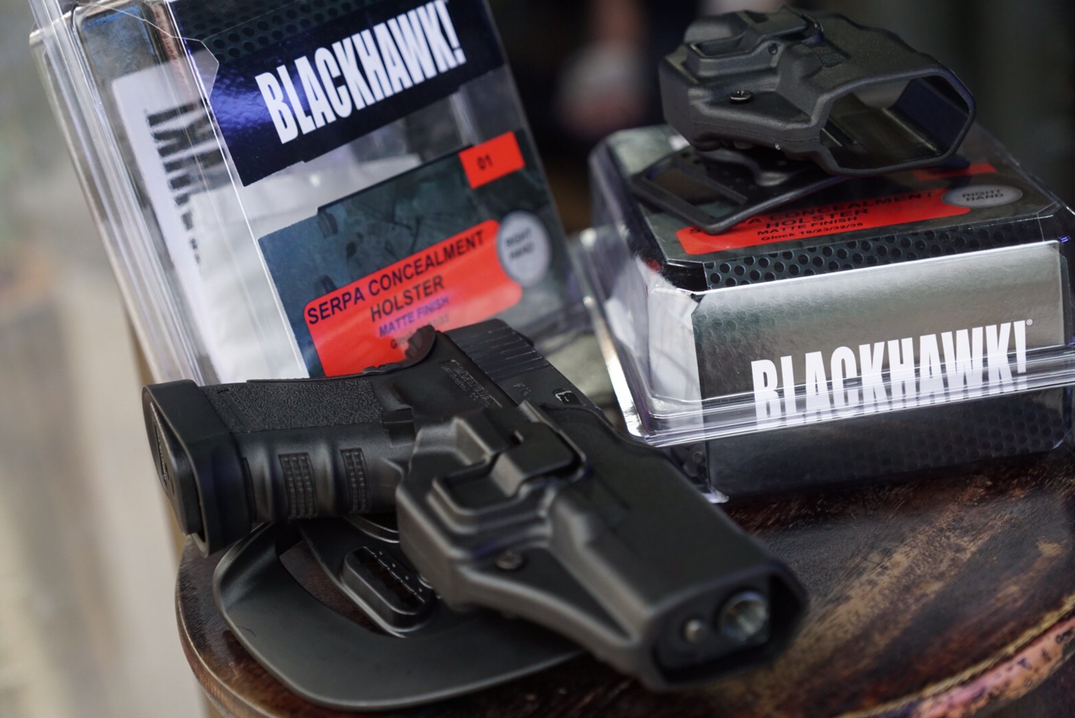 New.ซองปืนปลดเร็ว BLACKHAWK แท้ Glock17 / Glock19 ราคาพิเศษ