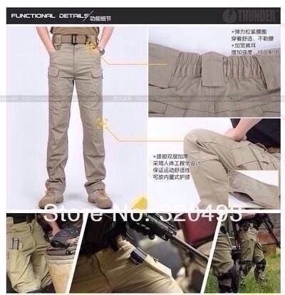New.กางเกงยุทธวิธี Thunder Tactical รุ่น IX7 สีดำ ราคาพิเศษ