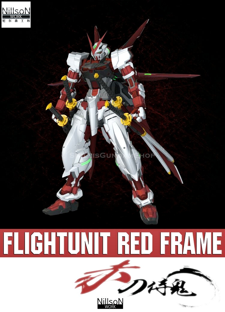 [PO]PG 1/60 Gray Frame + Flight Unit[โมจีนNillsoN WORK]