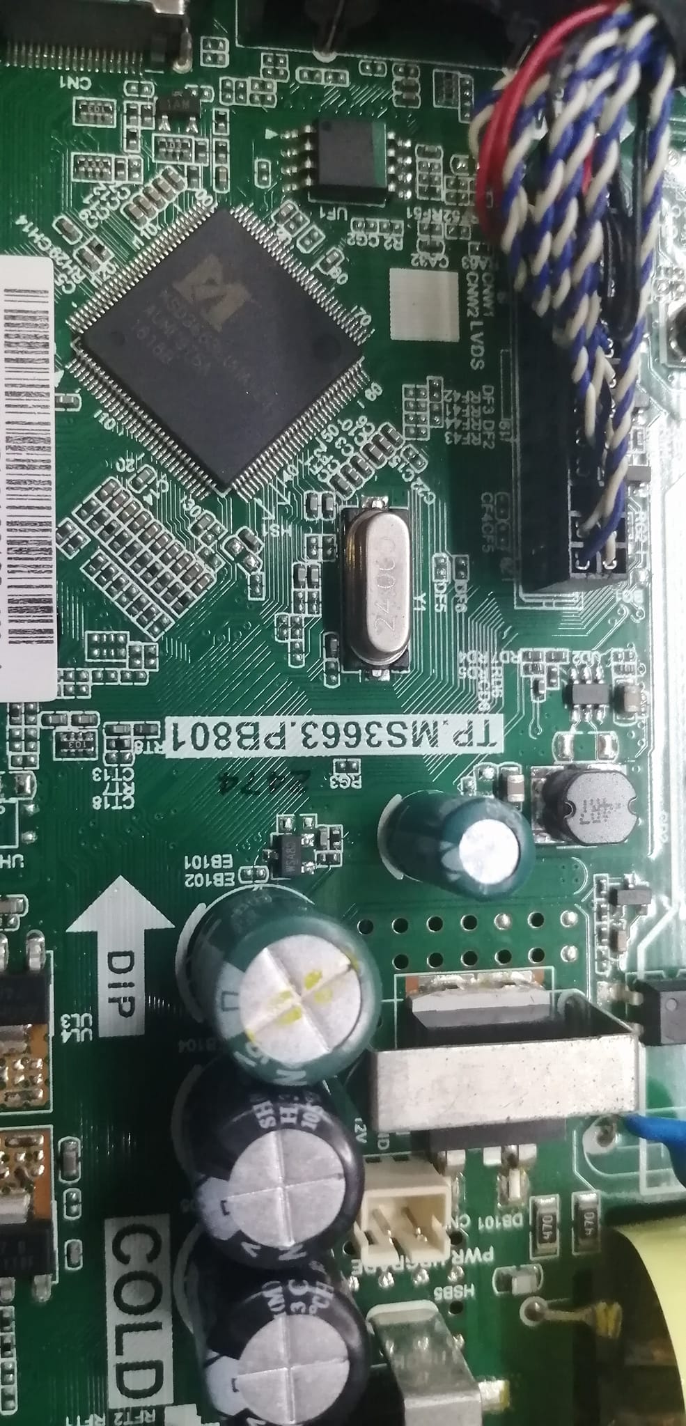 เมนบอร์ด NANO 40 LTV-4001 TP.MS3663.PB801