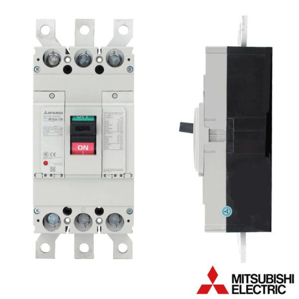 เบรกเกอร์ NF400-CW 3P 400A มิตซูบิชิ MITSUBISHI 400A 3POLE NF400 CW NF400CW