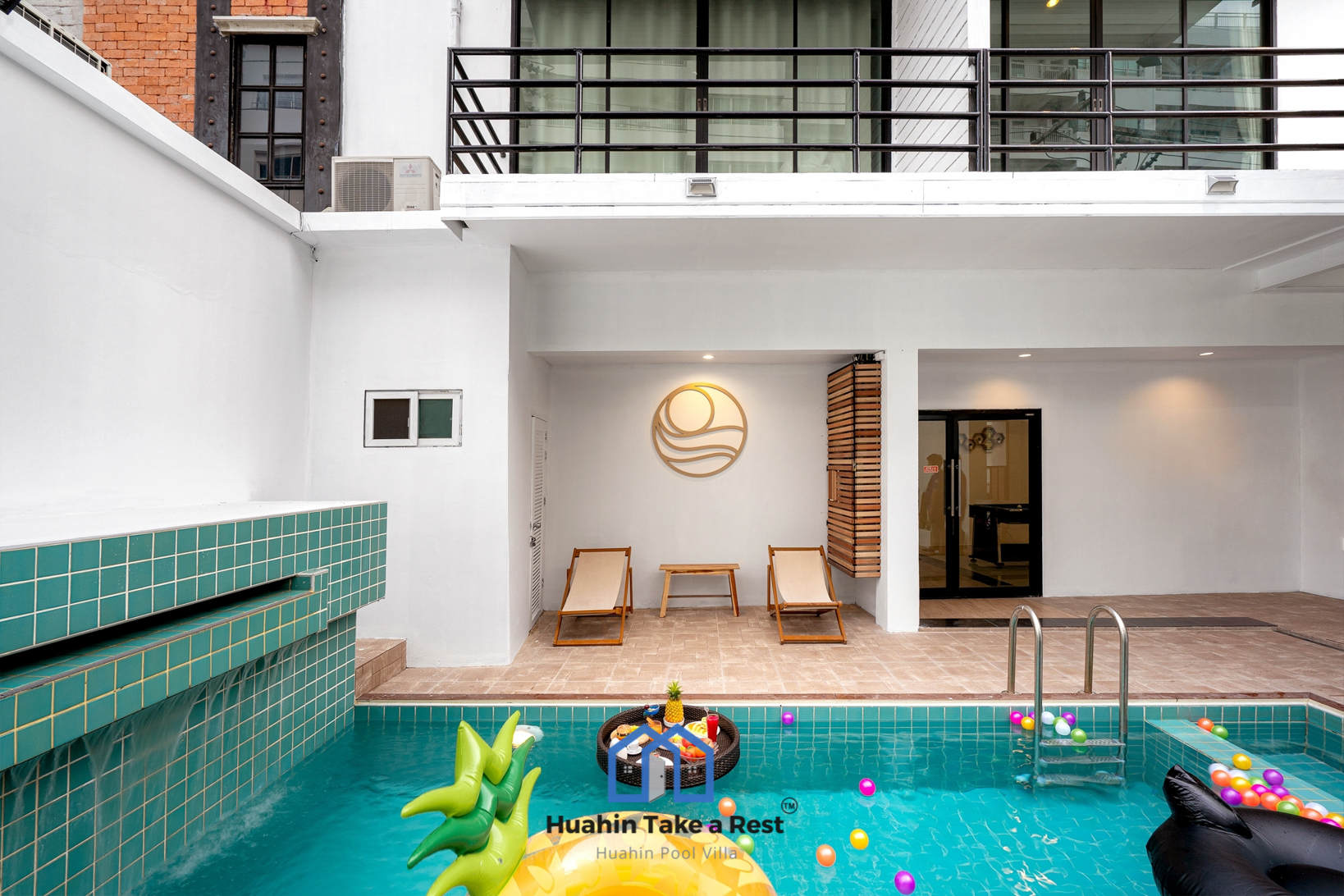 HR15043 บ้านพักหัวหิน บ้านบีชไซด์ พูลวิลล่า