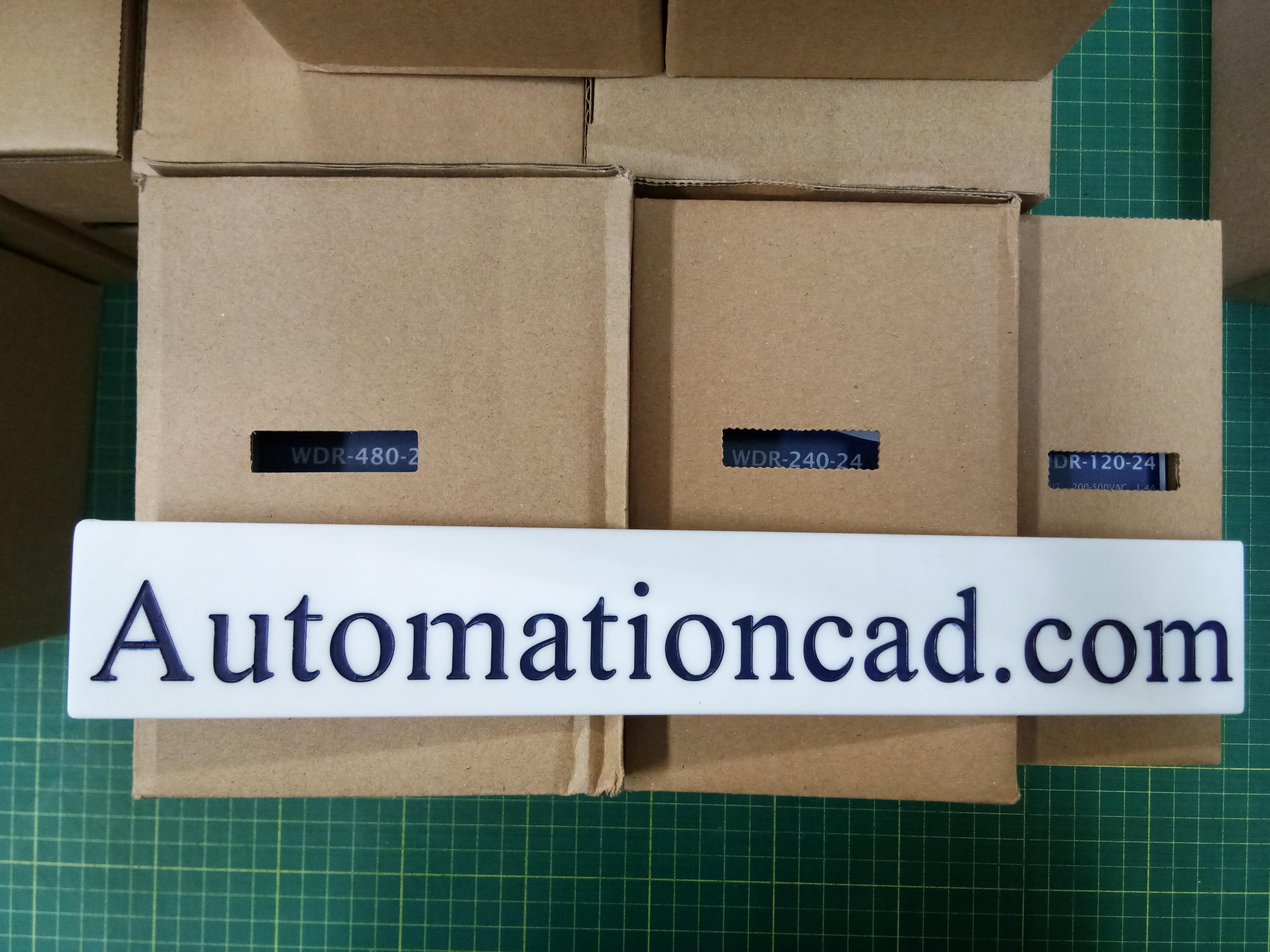 POWER SUPPLY WDR-240-24 240W MEANWELL พาวเวอร์ซัพพลาย 10A 24VDC