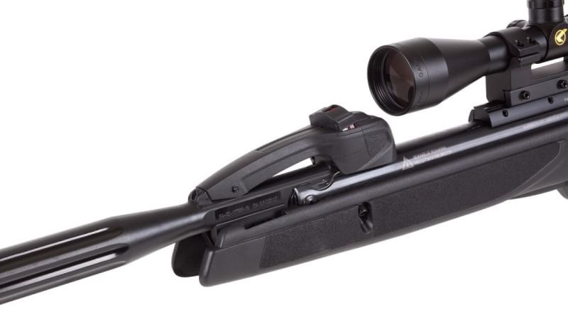 Gamo Replay 10 IGT เบอร์2 (5.5 มม.) Made In Spain - ระบบสปริงแก็ส (IGT) แบบหักลำกล้อง -บรรจุกระสุนด้วยแม็กกาซีน 10 นัด แถมแม็กกาซีน 2อัน - ระบบไกรุ่นใหม่ CAT (Custom Action Trigger)ไกนิ่ม ระยะลากไกน้อย ปรับระยะลากไกได้ - รางจับกล้องรุ่นใหม่แบบ RRR (Recoil