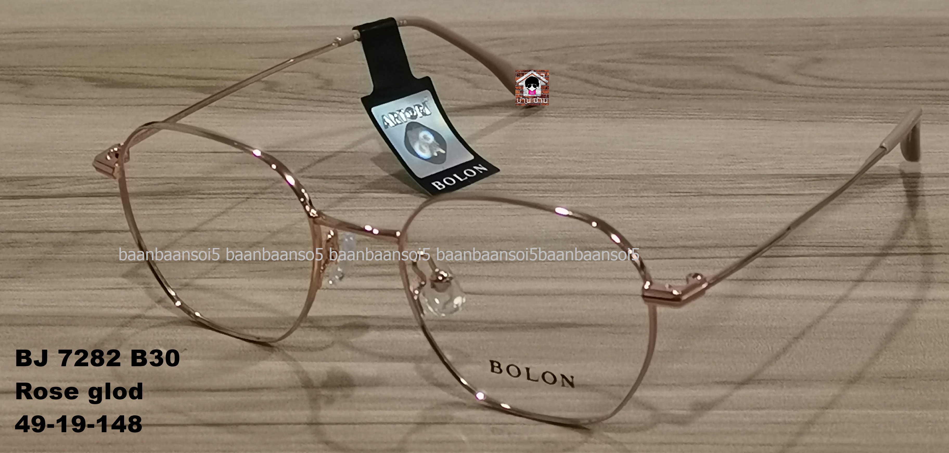BOLON Mallow BJ7282 - FW22 Bolon Eyewear ส่งฟรีๆ มี 2 สี กรอบแว่นตาพร้อมเลนส์ HOYA ราคา 3,890 บาท