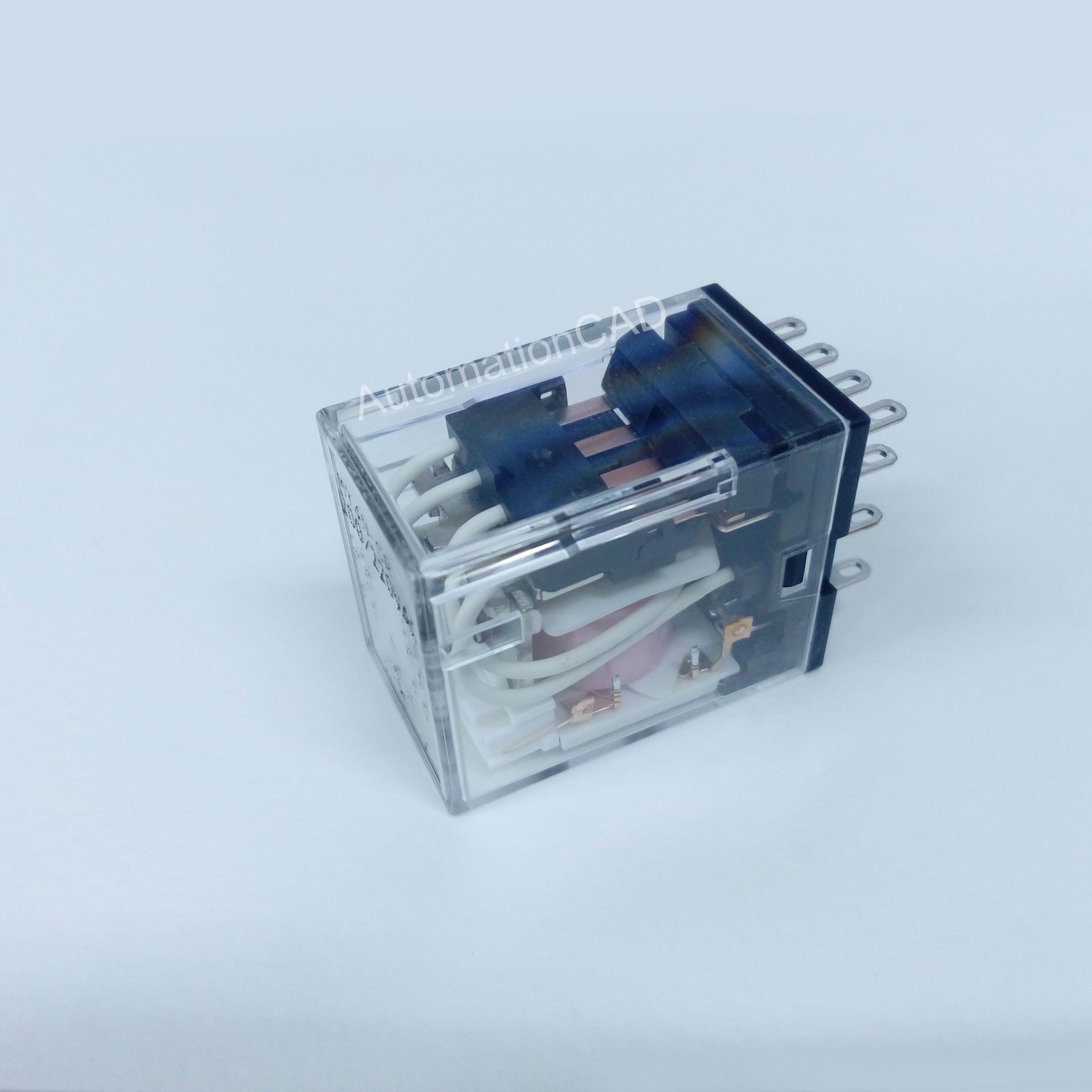 RELAY OMRON รีเลย์ 4 contact มีไฟ LED MY4N-CR 200/220 VAC