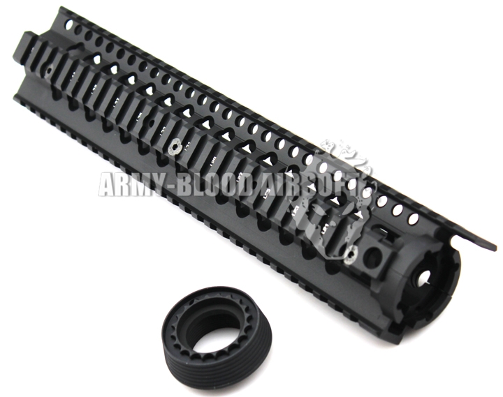 Daniel Defense Omega 12 Inch Rail Handgaurd With Delta Ring (BK)