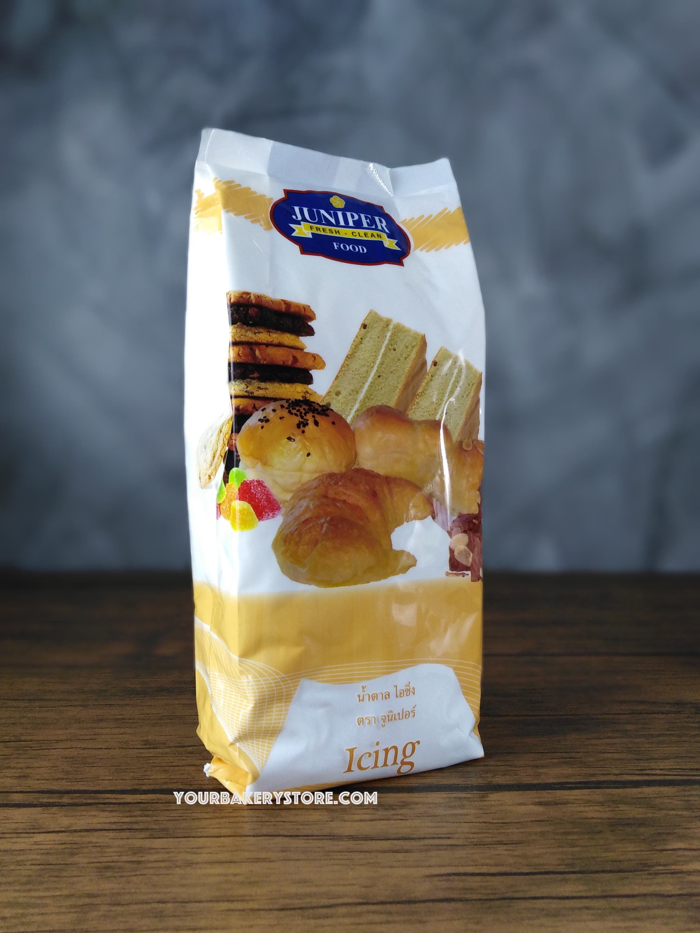 น้ำตาลไอซิ่ง 1kg. ตรา จูนิเปอร์