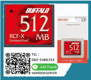 BUFFALO,Compact Flash Card, CF Card 512MB,RCF-X512MY ,CF Card,เครื่องจักร,Industrial CF