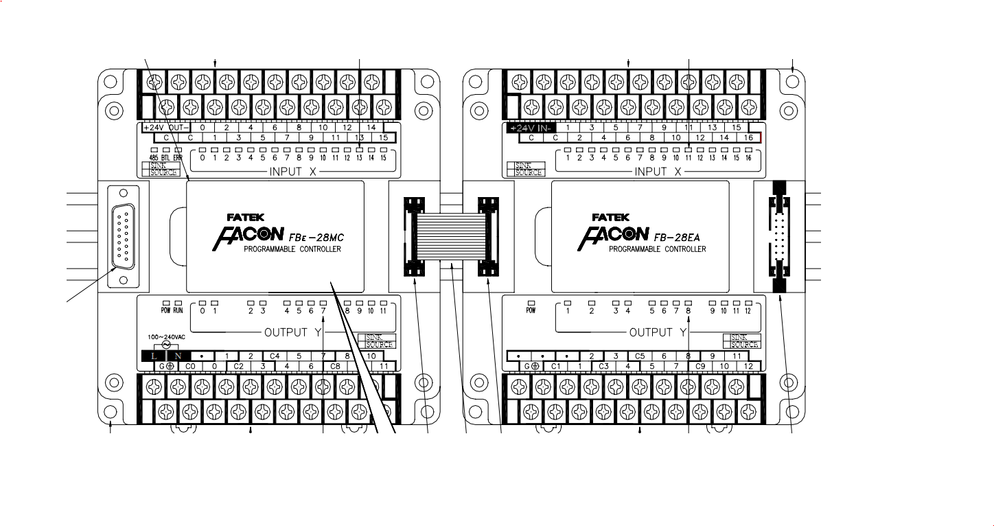 สายลิ้งค์ PLC FATEK FACON FBE MU/MA/MC Series Download cable ดาวน์โหลด