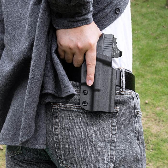 New. ซองพกนอก KYDEX Warriorland Glock 19 Gen1-5 Colt/ Kimber/ Springfield/ S&W/ Ruger/ Taurus/ ( OWB Kydex Holster Warriorland ) 📍Sig Sauer P320 📍Glock 19 Gen1-5 📍Glock 43/43X 📍1911 4.5"-5" ( ไม่มีราง ) Colt/ Kimb