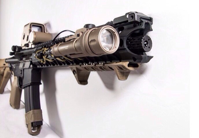 New.Angry gun Wire Cutter Rail System LVOA Style for M4 Cmmg M4 GBB and AEG 13.5-16.2" ราคาพิเศษ