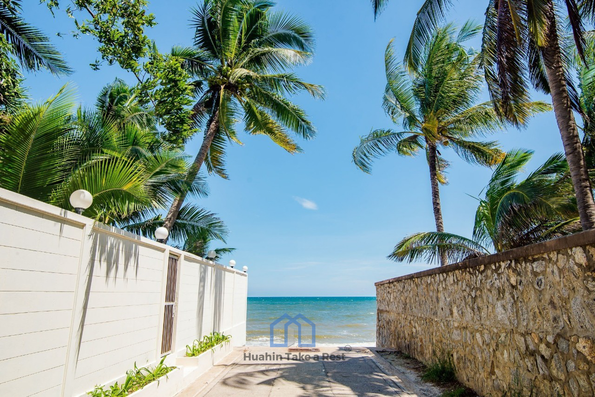 HR15036 บ้านพักหัวหิน บ้านวี วิลล่า เนียร์บีช