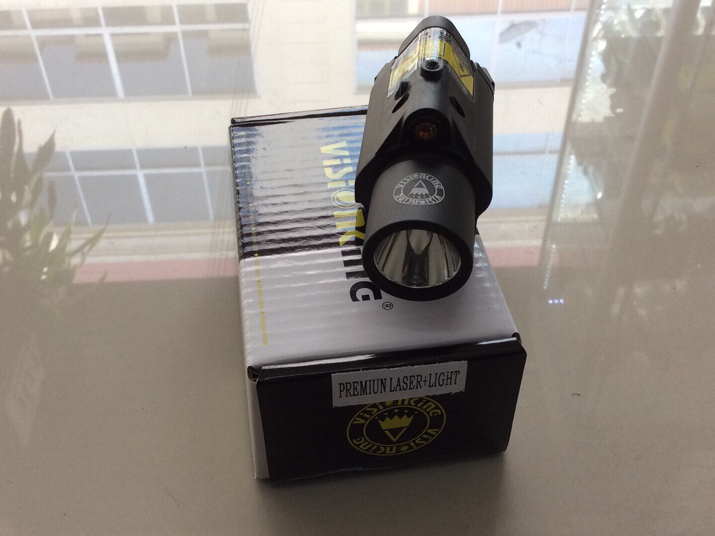 New.เลเซอร์เขียวพร้อมไฟฉาย Vision King ใส่ปืนสั้น sig320sp และปืนสั้นทุกรุ่น และปืนยาวทุกรุ่น #ราคาโปรโมชชั่นราคาพิเศษ