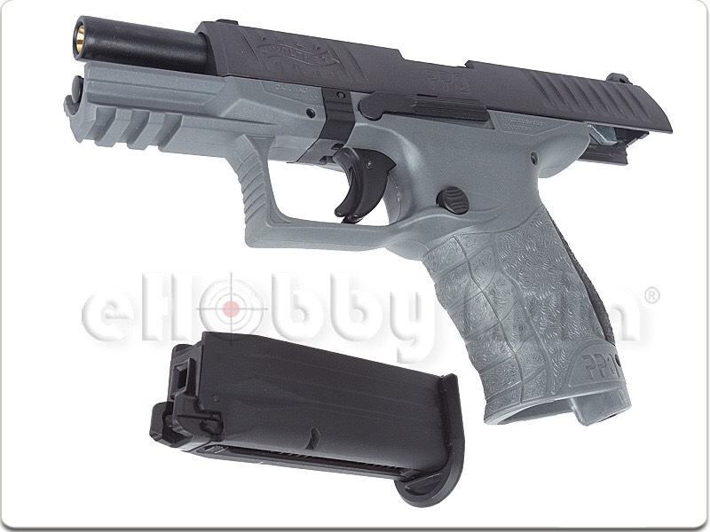 New.Umarex Walther PPQ M2 GBB Pistol (Anti-Terrorist, Metal Gray) ราคาพิเศษ
