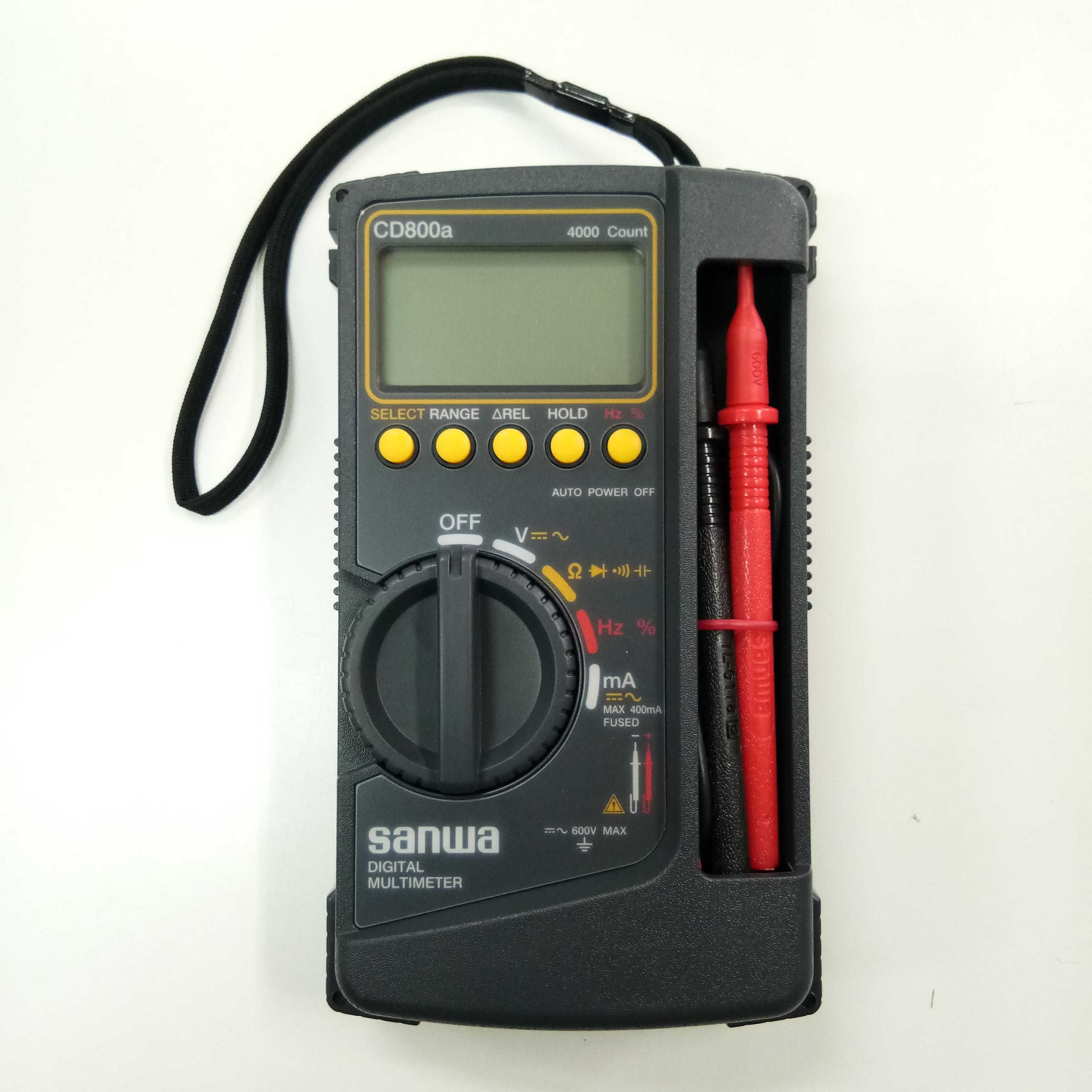 ดิจิตอลมัลติมิเตอร์ SANWA Digital Multimeter รุ่น CD800a