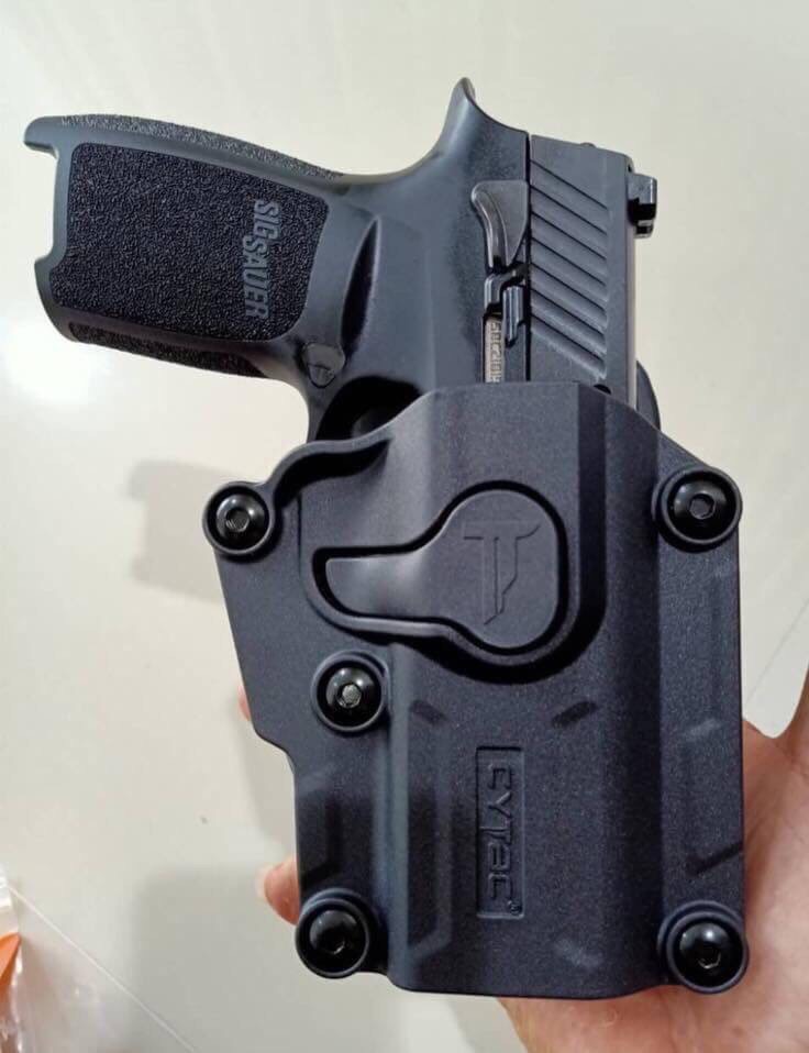 📌กดติดตาม สินค้าเข้ามาใหม่ทุกๆวันครับ📌 🔰New.สินค้ามาใหม่ทุกรายการ 📌ราคาโปรโมชั่นทุกรายการ📌 🔰ซองปืนพกนอกปลดนิ้วชี้ Universal ยี่ห้อ Cytac🔰 รุ่น Mega-Fit Holster (ซองปืนพกนอกใส่ปืนได้หลายรุ่น) 📌