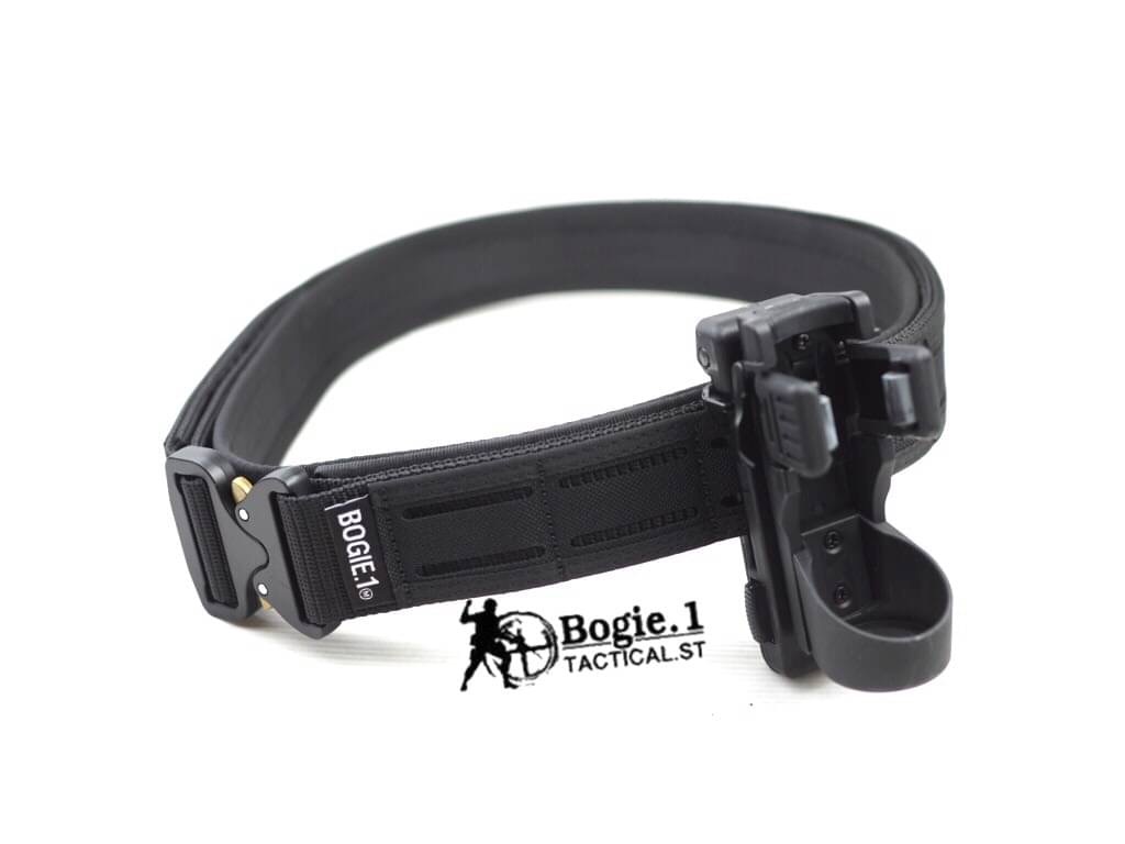 New. Bogie1 ซองไฟฉายโพลิเมอร์ รุ่น Lock 360 มีตัวล็อก แน่นกริ๊บ ไฟฉายไม่ร่วงหล่น หมุนปรับระดับได้ 360 องศา ร้อยเข็มขัดได้ทุกขนาด (ปรับขนาดได้) ร้อยกระเป๋า / ติดเสื้อเกราะ ได้