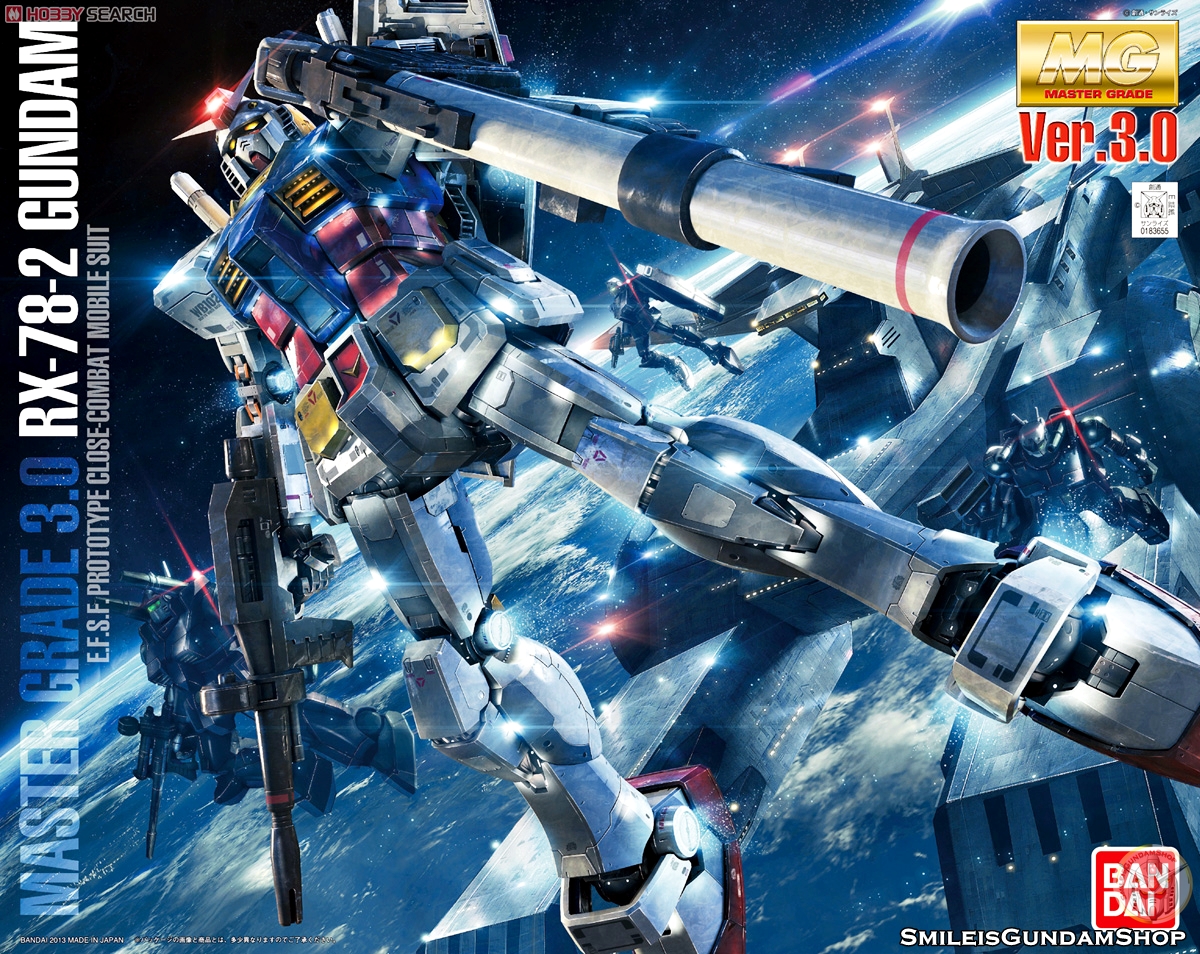 [PO]MG 1/100 RX-78-2 GUNDAM VER.3.0[BANDAI]