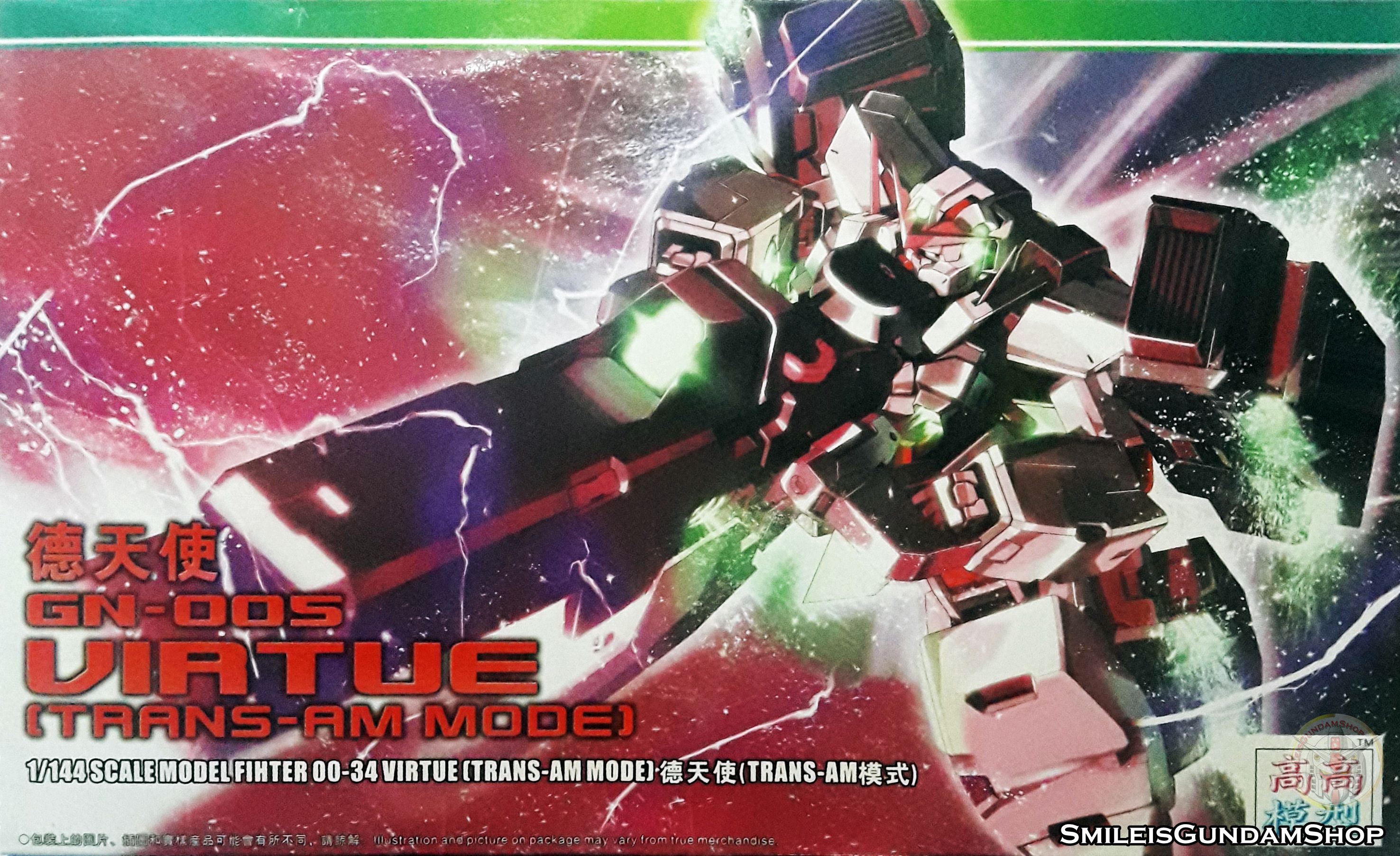 HGOO 1/144 GN-004 Gundam Virtue Trans-am Mode)[โมจีนTT]