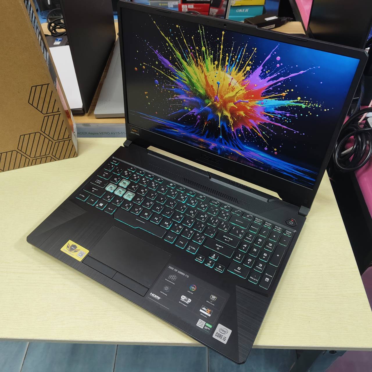 ASUS TUF GAMING F15 FX506LH-HN002T สภาพเครื่อง 90%