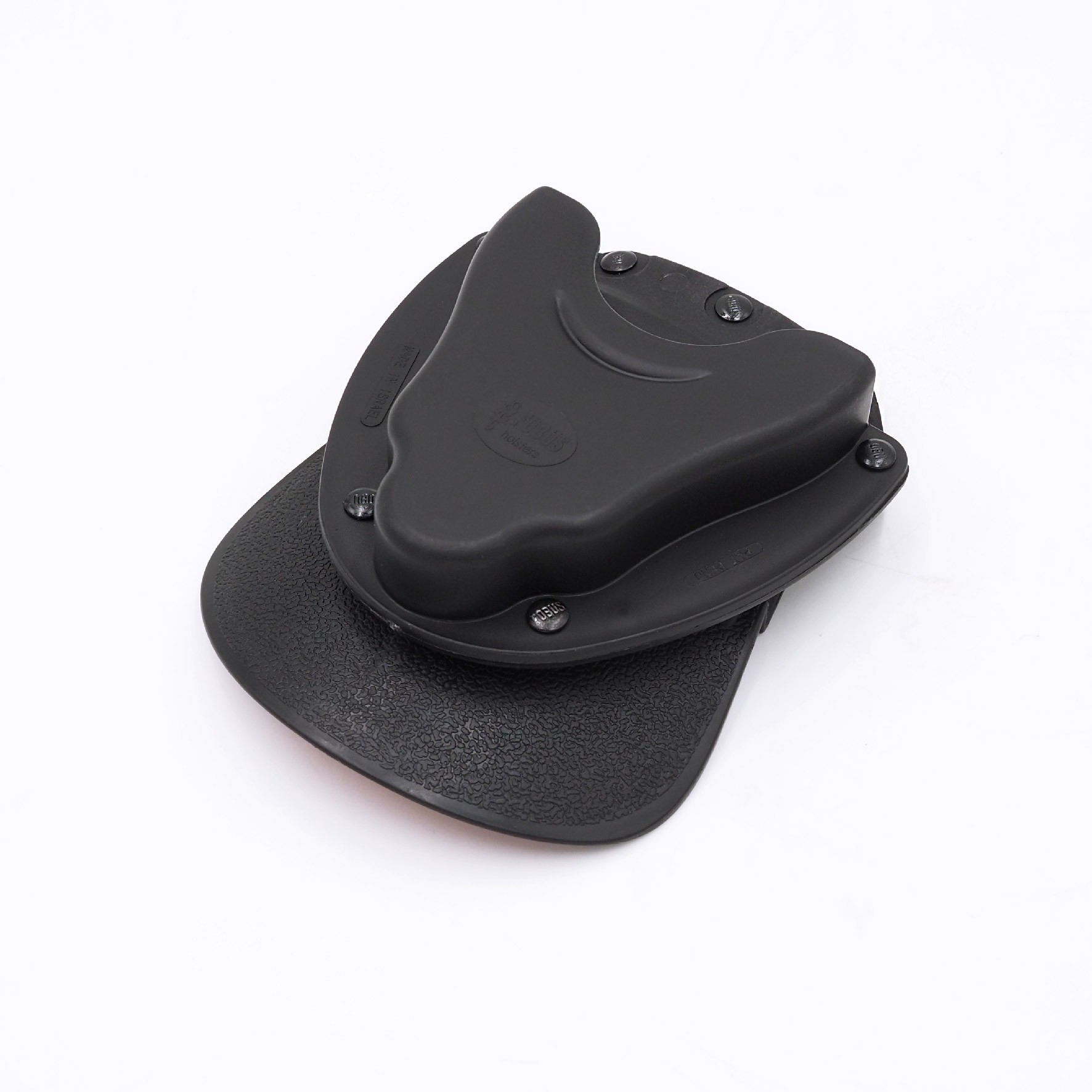 New. ซองกุญแจมือ FOBUS - ผลิตจากวัสดุ polymer อย่างดี - ด้านหลังมีเพจเหน็บเข็มขัดในตัว สะดวก ถอดง่าย - ใช้ใส่กุญแจมือแบบสายโซ่เท่านั้น - ใส่กระชับ ไม่หล่นง่าย แม้ขณะวิ่ง