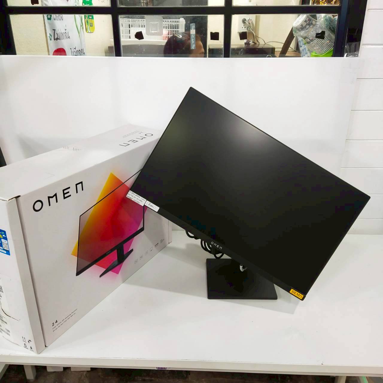 LED 23.8" HP OMEN 24 FHD IPS 165Hz HDMI + DP ประกันศูนย์ 16/10/2027