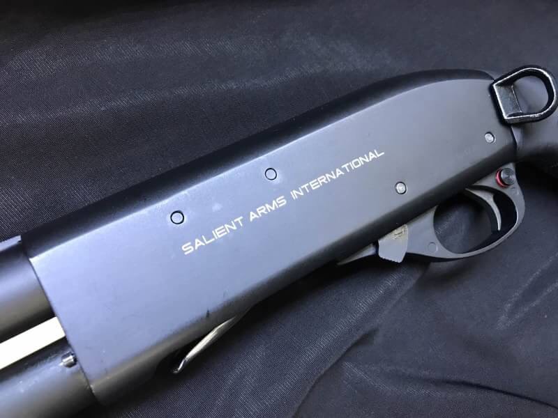 New.A.P.S. CAM 870 SAI Deluxe Match Shotgun (CO2 Shell Eject) Quick Overview A.P.S. CAM 870 SAI Deluxe Match Shotgun (CO2 Shell Eject) 1/1 Scale High Performance Assembled CO2 Gas Powered Shotgun Metal Receiver Body Metal Outer Barrel & Magazine Extension