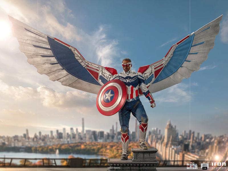 เปิดจอง : Captain America Sam Wilson (Complete Version): Legacy Replica 1/4 Scale