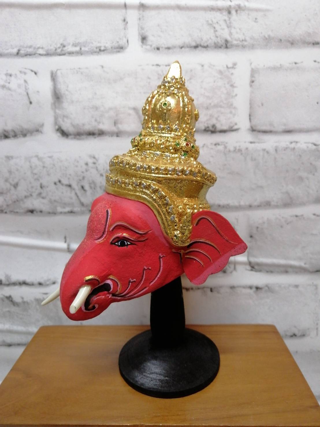 พระพิฆเนศ ขนาดกลาง งานกระดาษ