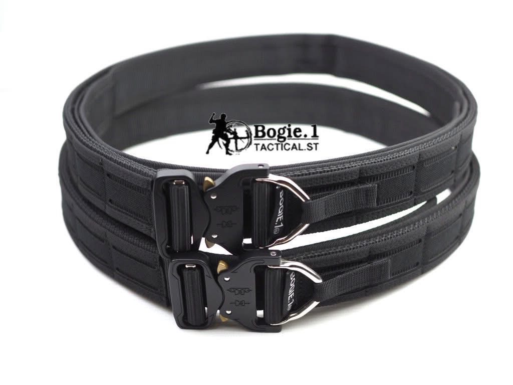 New.Tactical Belt BOGIE.1cobra: PD25 (Velcro-รอบเส้น) เข็มขัดทางยุทธวิธี แบบ 2 ชั้น แบรนด์ BOGIE.1cobra: PD25 ( 1.5”) เข็มขัดยุทธวิธี แข็งแรงเป็นพิเศษ ใช้หัวเข็มขัดแบบ cobra ของแท้ เป็นที่นิยมใช้ในเข็มขัดทางยุทธวิธีชั้นนำทั่วโลก สามารถทนแรงกระชาก การงัด ก