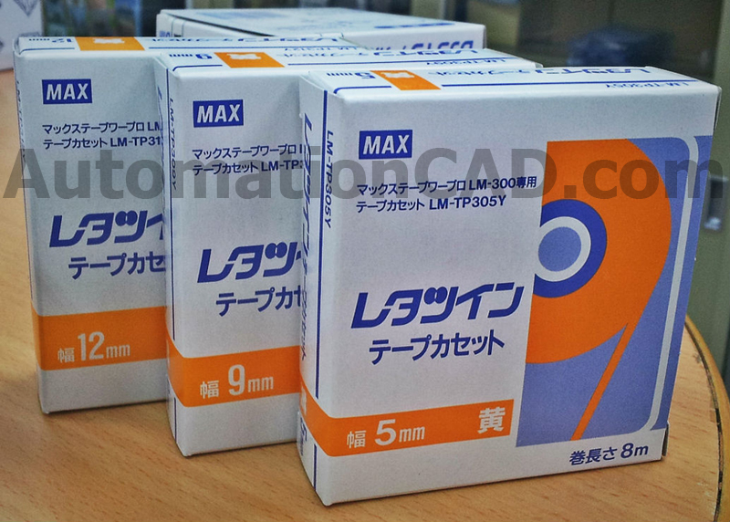 เครื่องพิมพ์ ปลอกสายไฟ สติ๊กเกอร์ MAX LETATWIN LM-380E Label Printer, Wire Marker