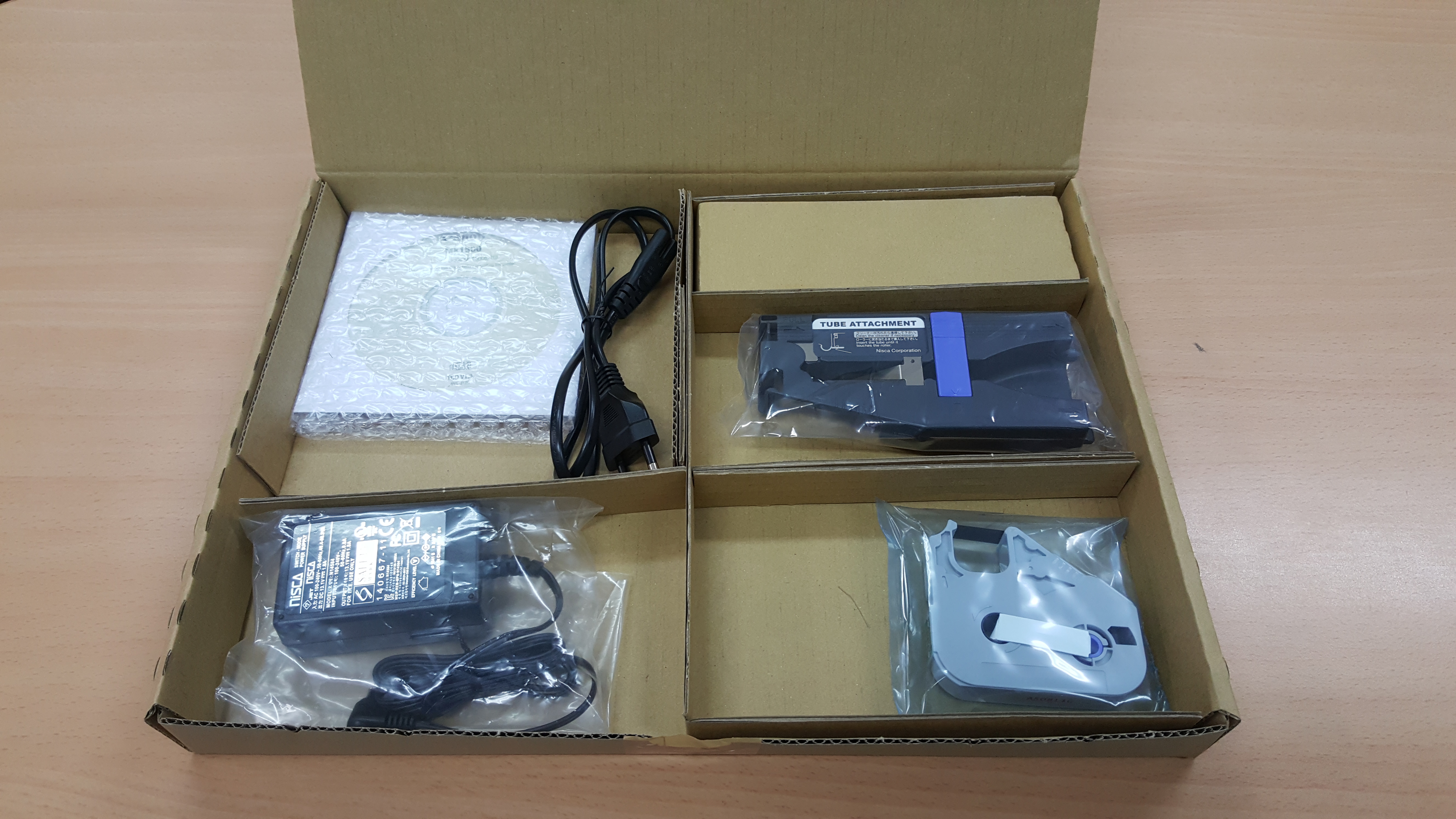 รับซื้อเครื่องพิมพ์ปลอกสายไฟ CANON MK-1500 MK-2500 มือสอง