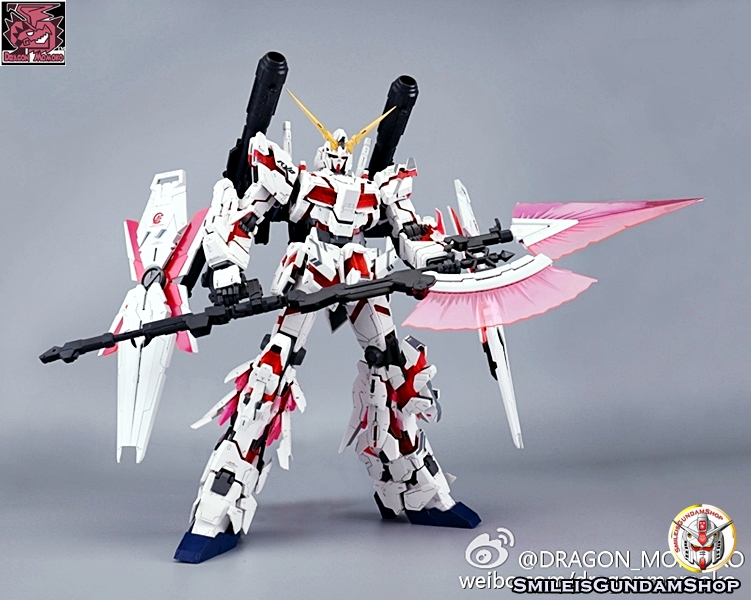 PG 1/60 UNICORN GUNDAM+LED UNIT+REMOTE[โมจีน DragonMomoko]