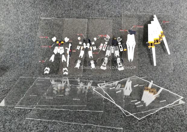 [PO]RX-93 Nu Gundam display stand For RG 1/144 RX-93 Nu Gundam