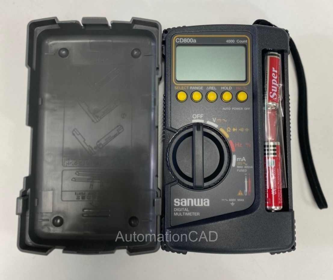 ดิจิตอลมัลติมิเตอร์ SANWA Digital Multimeter รุ่น CD800a