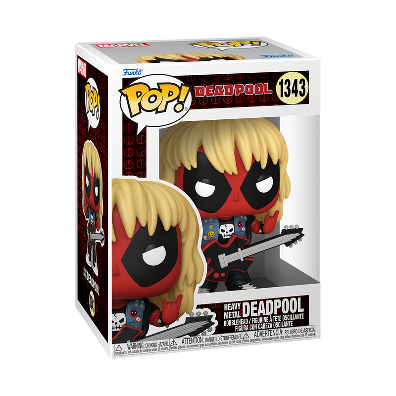 เปิดจอง : Deadpool Metal band ver. (1343) POP! Marvel by Funko