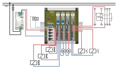POWER SUPPLY QUINT-PS/1AC/24DC/10 - 2866763 PHOENIX CONTACT พาวเวอร์ซัพพลาย 24VDC 10 A