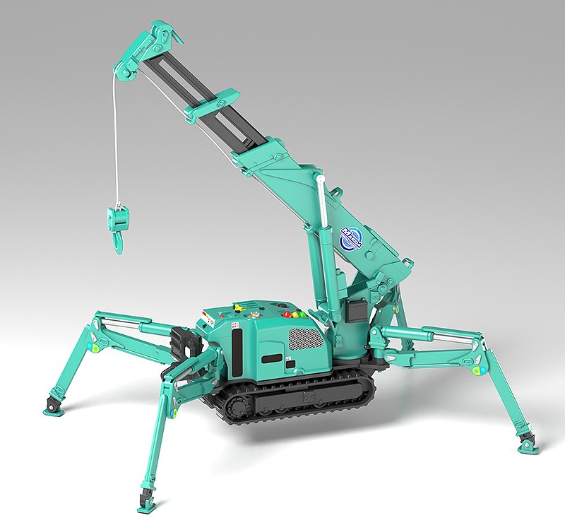 เปิดจอง : MODEROID MAEDA SEISAKUSHO Spider Crane (Green)