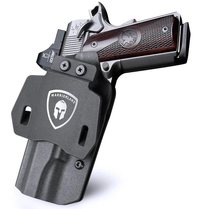 New. ซองพกนอก KYDEX Warriorland 1911 4.5"-5" ( ไม่มีราง ) Colt/ Kimber/ Springfield/ S&W/ Ruger/ Taurus/ ( OWB Kydex Holster Warriorland ) 📍Sig Sauer P320 📍Glock 19 Gen1-5 📍Glock 43/43X 📍1911 4.5"-5" ( ไ