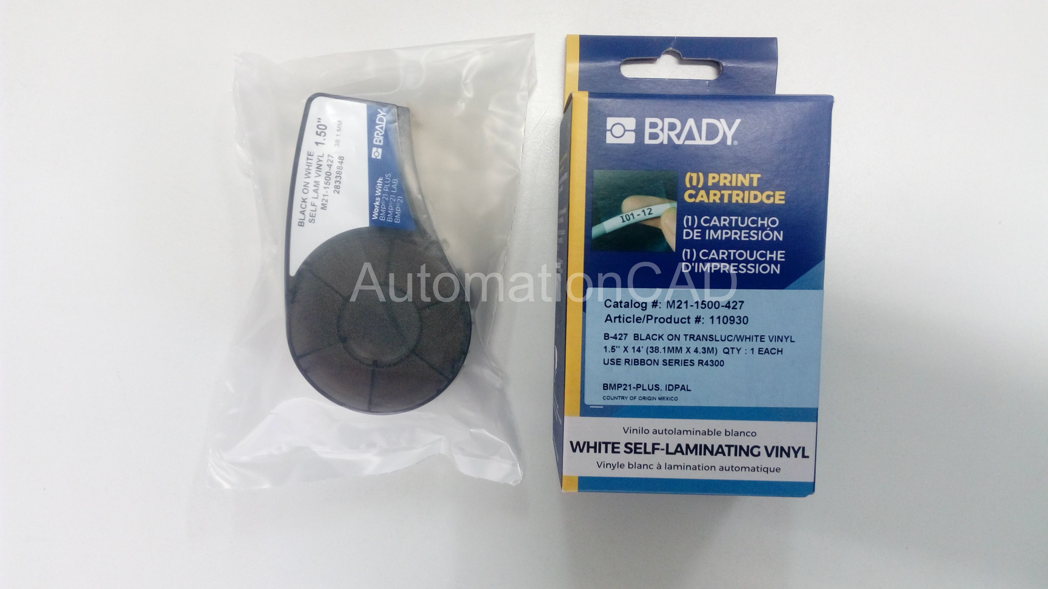 BRADY M21-1500-427 สติ๊กเกอร์ BMP21-PLUS - BRADY LABEL PRINTER