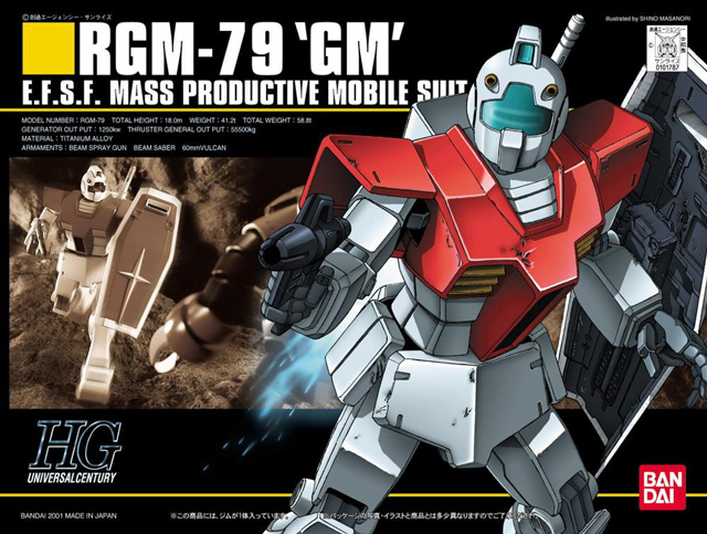 HGUC 1/144 RGM-79 GM[BANDAI]