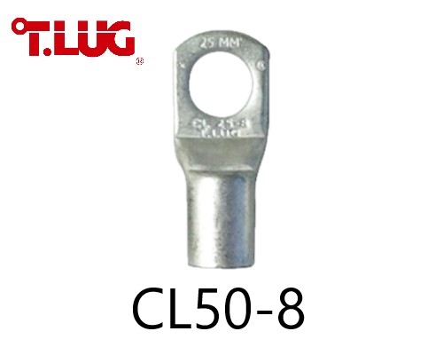 หางปลารุ่นหนาทรงยุโรป แบบท่อ CL 50-8 TLUG ใช้กับสาย 50 sq.mm (20 ชิ้น/ห่อ)