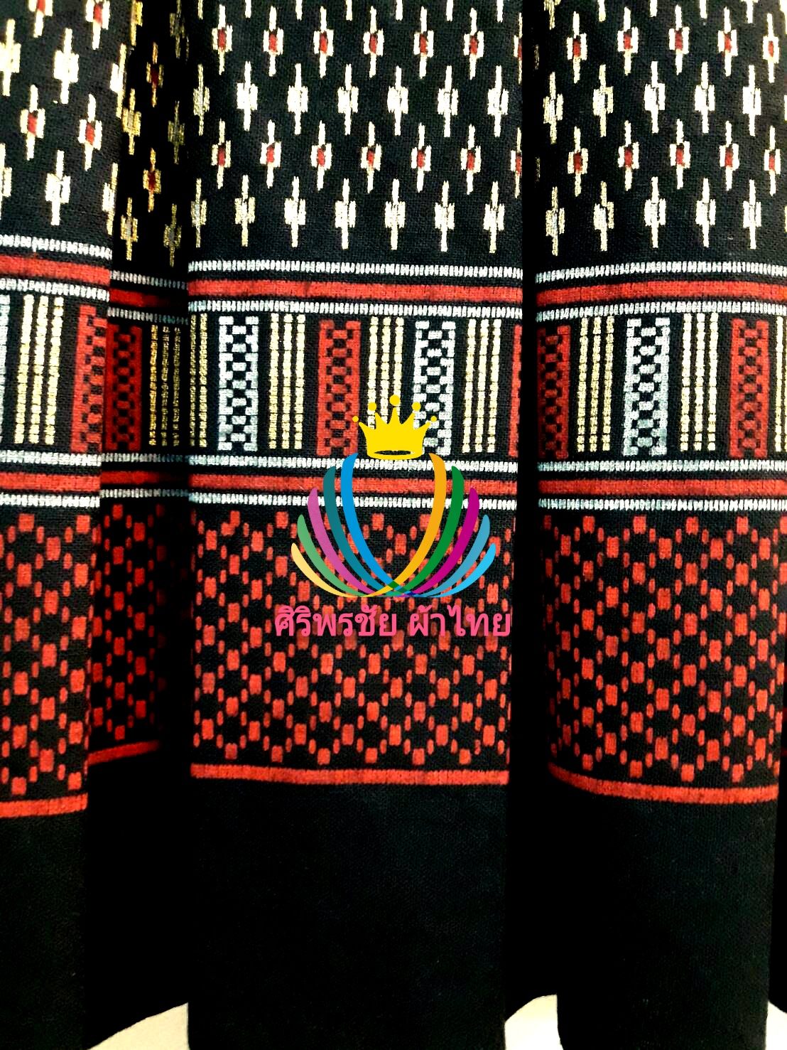 กระโปรงผ้าไทยสำเร็จรูป กระโปรงผ้าฝ้ายมัดหมี่ กระโปรงผ้าฝ้ายทรงทวิท กระโปรงผ้าฝ้ายวัยรุ่น