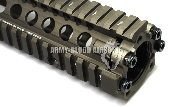 New.DD MK18 RIS II 7.5inch Rail Handguard สีดำ ราคาพิเศษ