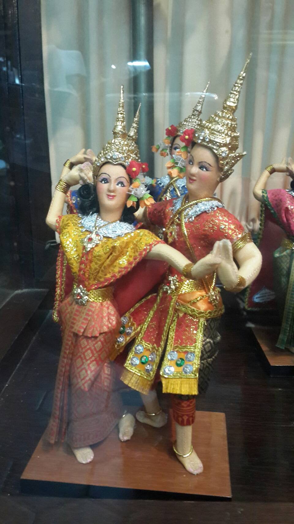 ตุ๊กตา นางรำ (ชุดคู่) ขนาดเล็ก 8 นิ้ว