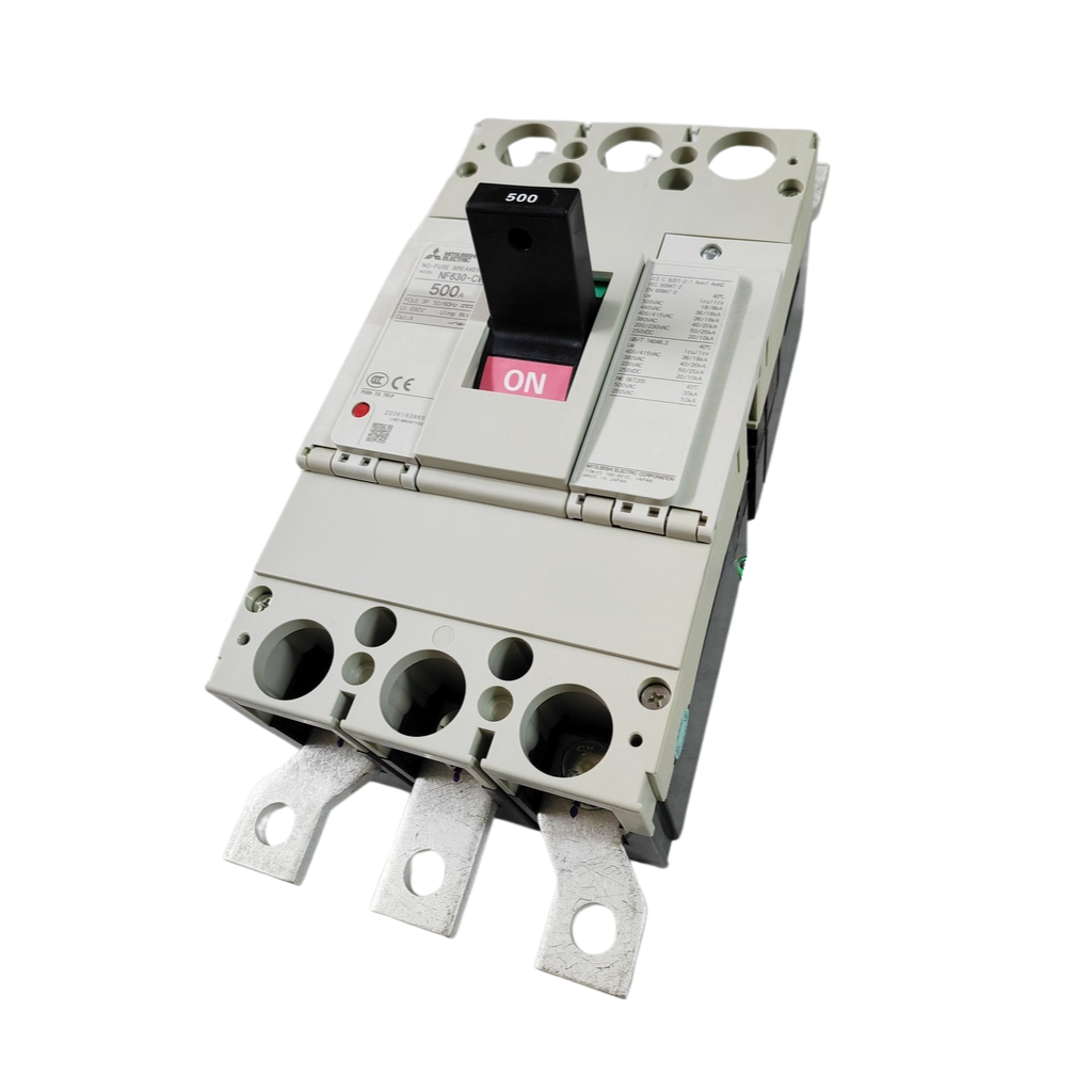 เบรกเกอร์ NF630-CW 3P 500A มิตซูบิชิ MITSUBISHI 500A 3POLE NF630 CW NF630CW